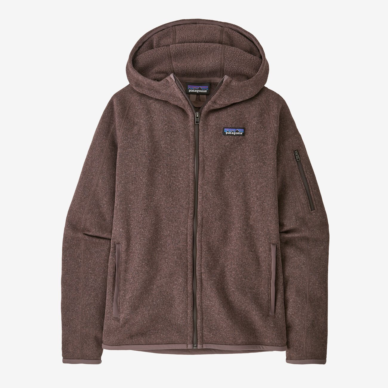 Patagonia W's Better Sweater Hoody - Dusky Brown - Small